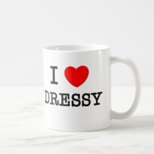 I Love Dressy Mugs