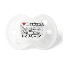 I love drifting RX-7 pacifiers