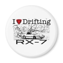 I love drifting RX-7 magnets