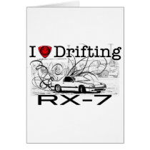 I love drifting RX-7 cards
