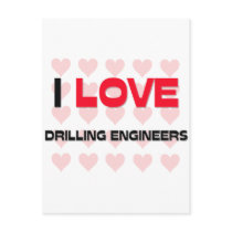 I LOVE DRILLING ENGINEERS postcards by professions I LOVE DRILLING ENGINEERS postcards