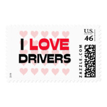 I LOVE DRIVERS postage by professions I LOVE DRIVERS postage