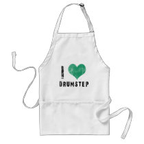 I Love Drumstep Apron