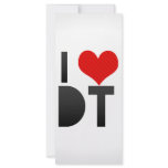 I Love DT Custom Rack Cards