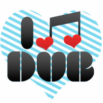 I Love DUB Photo Cut Out