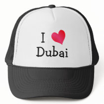 I Love Dubai hats