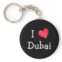 I Love Dubai Keychains