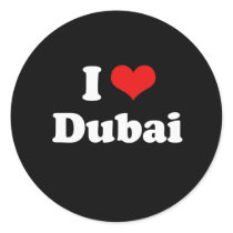 I Love Dubai Tshirt Sticker