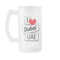I Love Dubai UAE Mug