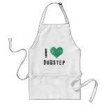 I Love Dubstep aprons