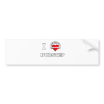 I Love Dubstep Bumper Sticker