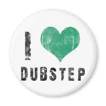 I Love Dubstep Refrigerator Magnets