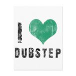 I Love Dubstep postcards