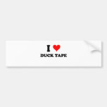 I Love Duck Tape Bumper Stickers