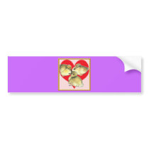 I Love Ducklings! bumper stickers