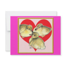 I Love Ducklings! invitations by diane_jacky I Love Ducklings! invitations