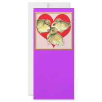 I Love Ducklings! Rack Card Design