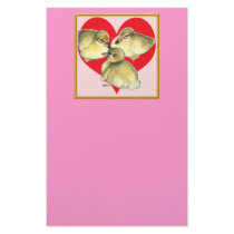 I Love Ducklings! stationery