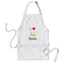 I love ducks Apron by towalj I love ducks Apron