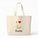 I love ducks Bag by towalj I love ducks Bag