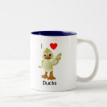I love ducks coffee mug