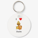 I love ducks keychains by towalj I love ducks keychains