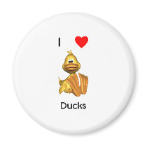I love ducks magnets by towalj I love ducks magnets