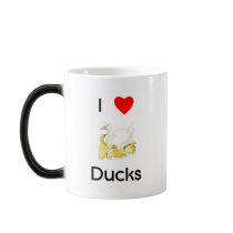 I love ducks Mug by towalj I love ducks Mug