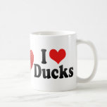 I Love Ducks Mugs