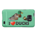 I Love Ducks Samsung Galaxy S2 Barely There Case