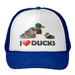 I Love Ducks Trucker Hat