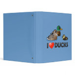 I Love Ducks Avery Signature Binder
