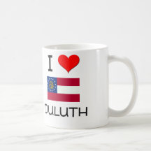 I Love DULUTH Georgia Mug