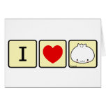 I Love Dumpling Card