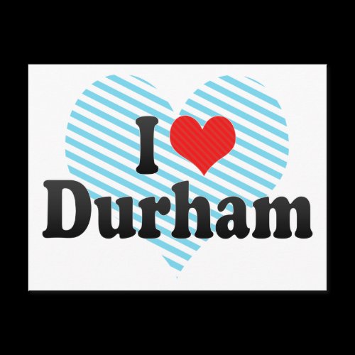 I Love Durham Postcard