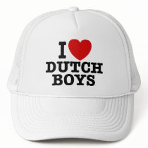 I Love Dutch Boys Hat