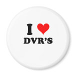 I Love Dvr'S magnets