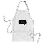 I LOVE DWAYNE aprons