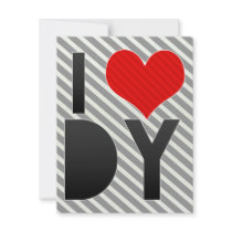I Love DY Custom Invite