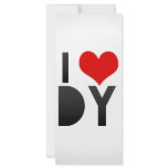 I Love DY rack cards