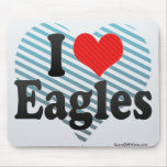 I Love Eagles Mouse Pad