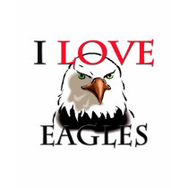 I Love Eagles t-shirts by tshirtshirts I Love Eagles t-shirts