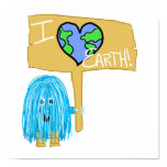 I Love Earth Poster