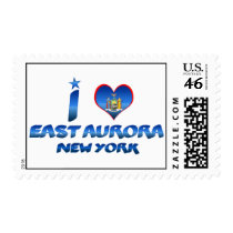 I love East Aurora, New York Postage Stamp