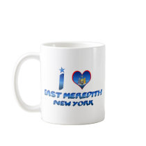 I love East Meredith, New York Mugs