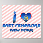 I love East Pembroke, New York Poster
