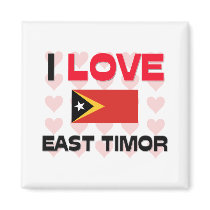 I Love East Timor magnets