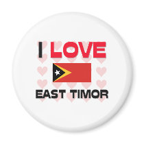 I Love East Timor magnets