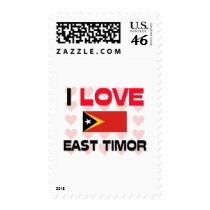 I Love East Timor postage