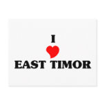 I Love East Timor Postcard